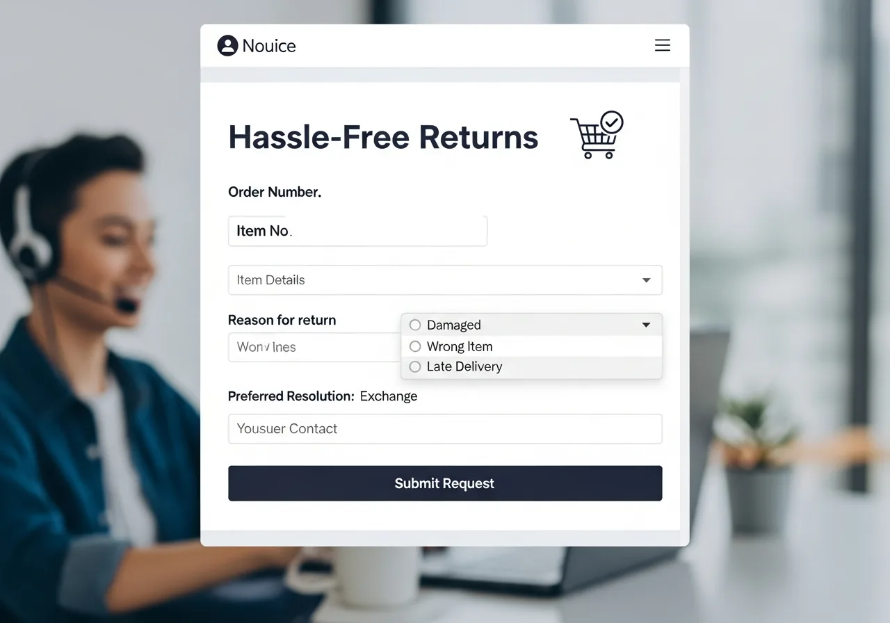 Nexix V6 — Navigation intuitive